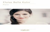 Eloïse Bella Kohneloisebellakohn.com/wp-content/themes/Eloise Bella Theme...Eloïse Bella Kohn is a regular guest of France’s most prominent concert venues and festivals, such as