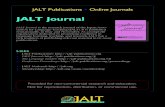 JALT Journal - Japan Association for Language Teaching · of TBLT to be anything but task based, arguing that they lack some or all of the key characteristics of a true task-based