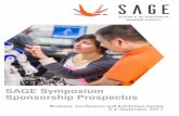 Science in Australia Gender Equity (SAGE) – Equity & Diversity in … · SCIENCE IN AUSTRALIA GENDER EQUITY SAGE Symposium Sponsorship Prospectus Brisbane Conference and Exhibition