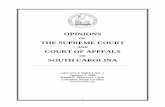 OF THE SUPREME COURT · Columbia, South Carolina 1. CONTENTS THE SUPREME COURT OF SOUTH CAROLINA PUBLISHED OPINIONS AND ORDERS 26575 – James Richardson v. ... SC Second Injury Fund