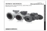 WMX-SERIES...2017/05/15  · The WMX-Series are flanged electromagnetic flowmeters for use in 3” to 12” pipe in municipal or industrial water and wastewater applications where