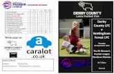 Derby ounty LF v Nottingham Forest LFfiles.pitchero.com/clubs/18458/prog4vforest_151376.pdf · The raising of the clubs 'profile' has been an equally positive success story to reflect