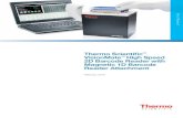 Thermo Scientiﬁ c VisionMate High Speed 2D Barcode …...other 2D barcode with ease; switch directly from one tube type to another without having to adjust the reading mode. Read