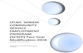 UTAH SENIOR COMMUNITY SERVICE EMPLOYMENT PROGRAM … · 2/16/2018  · provide employment opportunities for older workers. (20 CFR 641.302(d)). Alternately, States may discuss this