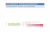 STUDENT ENGAGEMENT - Lancaster University...Student engagement is the investment of time, effort and other relevant resources by both students and their institutions intended to optimise
