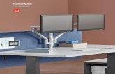 Flo Modular brochure - Herman Miller · Flo Spring Technology. Whether it’s vertical or portrait-style screen placement, Flo Modular promotes healthier viewing distances. Performance