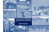 Sports Premium - St Mary's Church of England School · Impact Statement 2016/2017 Strategy Overview 2017-2018 Sports Premium . Sports and PE Funding Priority 1 Staff Development ...