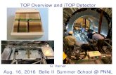 TOP Overview and iTOP Detector - University of Hawaiiidlab/taskAndSchedule/...Works in 1.5T field • Case at HV and is magnetic • 24% QE acceptance threshold • 32 PMTs/iTOP module: