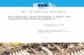 Ecodesign and Energy Label for Household Dishwashers · Ecodesign and Energy Label for Household Dishwashers Preparatory study Final report Boyano A., Moons H., Villanueva A. (JRC-EC)