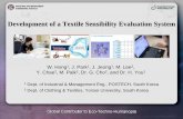 Development of a Textile Sensibility Evaluation Systemedt.postech.ac.kr/homepage_data/publication_proceedings... · 2015. 2. 16. · Thank You . for Your Attention! Acknowledgement