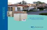 Air Handling Unit Systemair VR DCV VR DC Technical booklet · 5 VR 400/700 DCV and DC are complete air handling units suitable for homes, smaller offices and similar premises. With