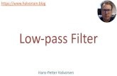 Low-pass Filter · Low-pass Filter!"= $(") '(") = 1)*"+1 A Low-pass Filter has the following Transfer Function: In LabVIEW we can implement a Low-pass Filter in many ways. If we want