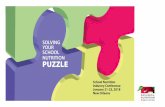 SOLVING YOUR SCHOOL NUTRITION PUZZLEschoolnutrition.org/uploadedFiles/2_Meetings_and_Events/... · 2017. 10. 26. · Powerful Pre-Cons: Join us a day early, Saturday, January 20,
