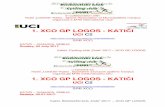1. XCO GP LOGOS - KATI ĆI - Ciklonaut Logos UCI C2.pdf · 2017. 6. 30. · Kati ći, Biciklisti čki klub „Dubl“ 2017. – XCO GP LOGOS GENERAL TERMS : OPŠTI PROPISI: The race