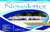 FOUNDATION UNIVERSITY ISLAMABAD Summer 2019 Newsletter... · Prof. Dr. Jawad Khaliq Ansari HI(M) (Retd), graced the ceremony as chief guest. Oath taking ceremony was followed by a