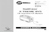 Wire Feeder SuitCase X-TREME 8VS - SV SUITCASE X¢­TREME 8VS W/CE,EURO 300656002 Council Directives: