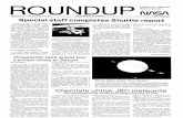 R UNDUP · 2000. 10. 25. · R UNDUP September 21,1979 Houston,Texas Issue delayed by weather Vol. 18, No. 19 Special staff completes Shuttle report Thespecial staff of individualconsul-