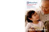 MICROPORT SCIENTIFIC ANNUAL REPORT 2012 · MICROPORT SCIENTIFIC ANNUAL REPORT 2012/ 1 03 ╱ CORPORATE INFORMATION 04 ╱ FINANCIAL SUMMARY 05 ╱ FIVE YEARS FINANCIAL SUMMARY 07