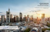 Titel der Präsentation Frankfurt am Main, Datum€¦ · the Investor Day on 18 November (Frankfurt & virtual). Summary Q2/2020 results presentation ~€ 1.20 bn Net profit guidance
