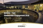 CRU Ireland - EirGrid TSO Stakeholder Engagement 2018 · 2019. 8. 16. · Celtic Inteconnector Project • 10 open days • Accepting feedback online by post, email and phone. ...