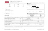 RB068L100DDTE25: Schottky Barrier Dioderohmfs.rohm.com/.../rb068l100ddte25-e.pdf · RB068L100DD Schottky Barrier Diode (AEC-Q101 qualified) Data sheet Outline VR 100 V Io 2 A IFSM