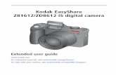 Kodak EasyShare Z81612/ZD8612 IS digital camera · To review pictures/videos anytime, see page 15. Using the framing marks to take pictures Framing marks indicate the camera focus