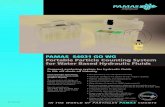 PAMAS S4031 GO WG Portable Particle Counting System for ... · International Calibration Standards which are traceable to the NIST (National Institute of Standards and Technology).