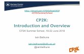CP2K: Introduction and Overview2018_summer... · • CP2K-UK: EPSRC Software for the Future • £500,000, 2013-2018 • EPCC, UCL, Lincoln, KCL + 7 supporting groups • Aims •
