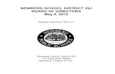 NEWBERG SCHOOL DISTRICT 29J · 5/8/2012  · Nathan Roedel, Director of Finance and Operations ... Dr. Kym Le Blanc-Esparza Accept Licensed Resignation Effective June 18, 2012: Courtney