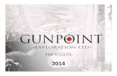 Gunpoint Exploration · 2018. 4. 3. · Exploration Limited ( Gunpoint , the Company ). These Presentation Materials have been prepared by and are the sole responsibility of Gunpoint.