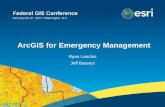 ArcGIS for Emergency Management - Esricelebrations, sporting events, etc.) for the purposes of ... -Will leverage ArcGIS Operations Dashboard and GeoEvent Server ... -Deliver a “emergency