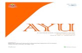 Spine 5.5 mm ISSN : 0974-8520 AYU - Amarantha Ayurveda€¦ · agents. Although these medicines are better treatment options for acne management, the side effects of these medications