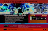 CCTV People Counting · Feature of Infoware Systems CCTV Solution n 24-hour Remote Surveillance your workplace condition. n Monitoring the staff working performance. n Evaluate the