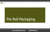 Pre roll packaging and point of sale material in UK