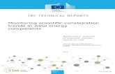 Monitoring scientific collaboration trends in wind energy ... · trends in wind energy components Bibliometric analysis ... This publication is a Technical report by the Joint Research