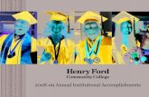 Henry Ford€¦ · Henry Ford CommunIty College 4 7 four goal: enhance student support services to assist students in meeting their personal and academic goals. online services to