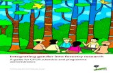 Integrating gender into forestry research · 2.6.1 Tips for designing gender sensitive indicators 75 3.References 77. iv Cristina Manfre and Deborah Rubin List of figure, tables and
