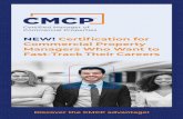 Commercial Property Managers Who Want to Fast-Track Their … · 2019. 8. 8. · effective commercial property manager with a strong . understanding of the responsibilities of the