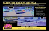 PORTAGE COUNTY BUSINESS COUNCIL MEETING ROOM RENTAL€¦ · MEETING ROOM RENTAL. Foundation Room n:\pcbcf corporate operations \conference room & equipment\room rates new.doc Room