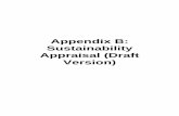 Appendix B: Sustainability Appraisal (Draft Version)democracy.cambridge.gov.uk/documents/s19579/Appendix B Sustai… · this may have on the housing market; • Ensure provision of