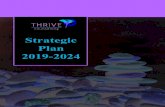 Strategic Plan 2019-2024 - Thrive Counselling...STRATEGIC PLANNING PROCESS As our prior plan approached conclusion, the Board of Thrive Counselling reviewed the substantive progress