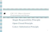 CSC 335: Object-Oriented Programming and Designmercer/Presentations/335/21...The Liskov Substitution Principle of object oriented design states In class hierarchies, it should be possible