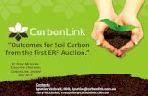 “Outcomes for Soil Carbon · Viscarra-Rossel 2013. Internal Report. A Comparison of four methods of Sampling soil (30 cores) Random Random Random Stratified 1 Bulk Density Average