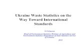 Ukraine Waste Statistics on the Way Toward International ......Structure of Waste Generation in Ukraine in 2010 by Sources (%) Line No. Description and code NACE, REV. 1.1 – 2002