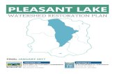 Pleasant Lake Watershed Restoration Plan...pleasant lake watershed restoration plan prepared for southern nh planning commission 438 dubuque st manchester, nh 03102 prepared by fb
