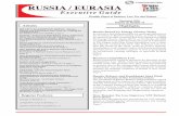 RUSSIA / EURASIA · UKRAINE—Ukraine Import-Export Taxes By Scott Brown (Frishberg & Partners), page 13 Amendments to Ukrainian Laws Aimed at Overcoming the Adverse Effects of the