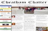 Cheatham Chatter - Allen Independent School District · 2016. 12. 12. · The Cheatham Chatter is published by the Cheatham PTA in support of the PTA’s mission to be a powerful