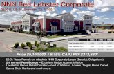 NNN Red Lobster Corporate · Red Lobster is the largest seafood restaurant concept in the world and is an iconic full service brand with broad Demographic appeal and a significant