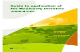 the Machinery Directive 2006/42/EC - Maschinenrichtlinie · Guide to application of the Machinery Directive 2006/42/EC 2nd Edition – June 2010 4 Articles 1 (g) & 2 (g) §46 Partly