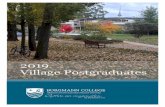 2019 Village Postgraduates - Burgmann College · between 8:30pm – 10:30pm. Pool/Snooker Room Open 9:00am – 11:00pm, there are both snooker and pool balls. Chapel Available to
